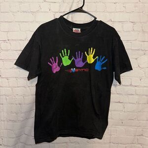 Vintage 1998 *NSYNC Planet Hollywood T-Shirt Music Memorabilia